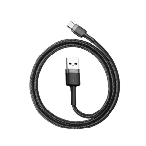 Hurtownia GSM - Kabel USB-C Baseus Cafule 2A 3m (szaro-czarny) - BSU795GRYBLK - {ean13} - Hurt