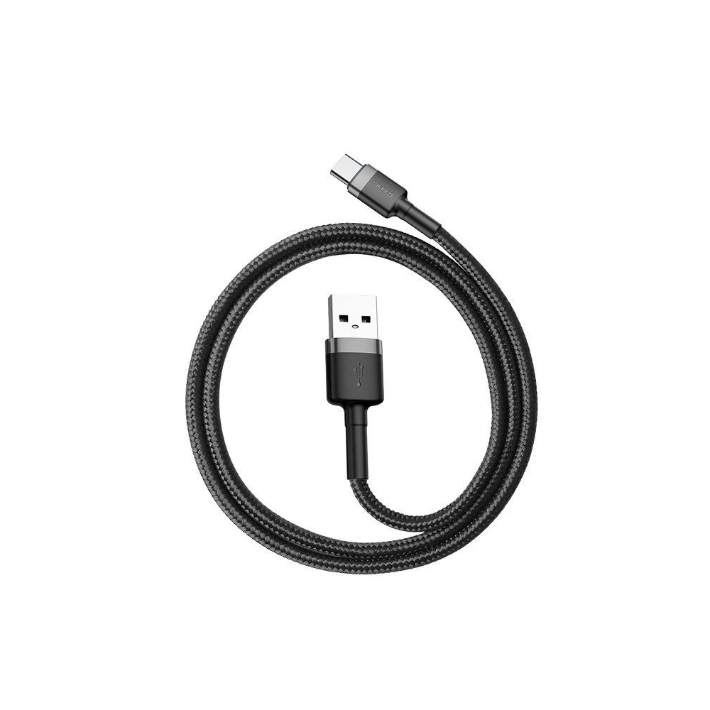 Hurtownia GSM - Kabel USB-C Baseus Cafule 2A 3m (szaro-czarny) - BSU795GRYBLK - {ean13} - Hurt