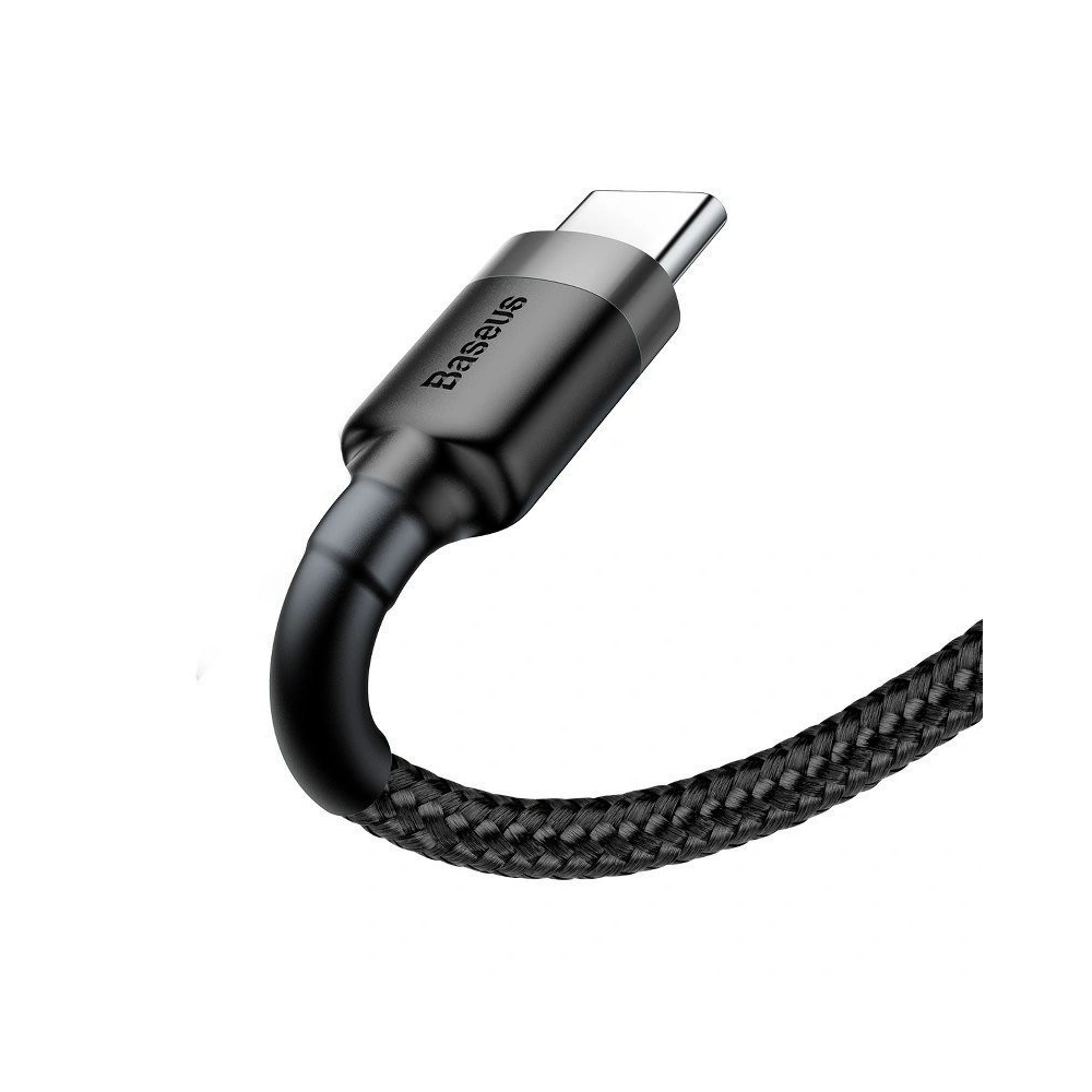 Hurtownia GSM - Kabel USB-C Baseus Cafule 2A 3m (szaro-czarny) - BSU795GRYBLK - {ean13} - Hurt