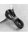 Hurtownia GSM - Kabel USB-C Baseus Cafule 2A 3m (szaro-czarny) - BSU795GRYBLK - {ean13} - Hurt