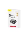 Wholesale Car Charger Baseus Y Type 2xUSB 3,4A 40W Black - BSU797BLK - {ean13} - Hurt