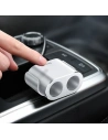 Wholesale Car Charger Baseus Y Type 2xUSB 3,4A 40W Silver - BSU798SLV - {ean13} - Hurt