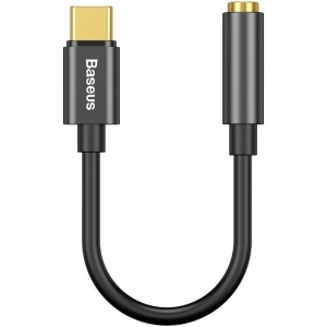 Audio adapter Baseus L54 USB-C + mini jack 3,5mm (fekete)