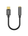 Adaptor audio Baseus L54 USB-C + mini jack 3,5mm (negru)