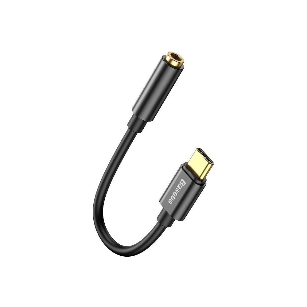 Hurtownia GSM - Adapter audio Baseus L54 USB-C + mini jack 3,5mm (czarny) - BSU799BLK - {ean13} - Hurt