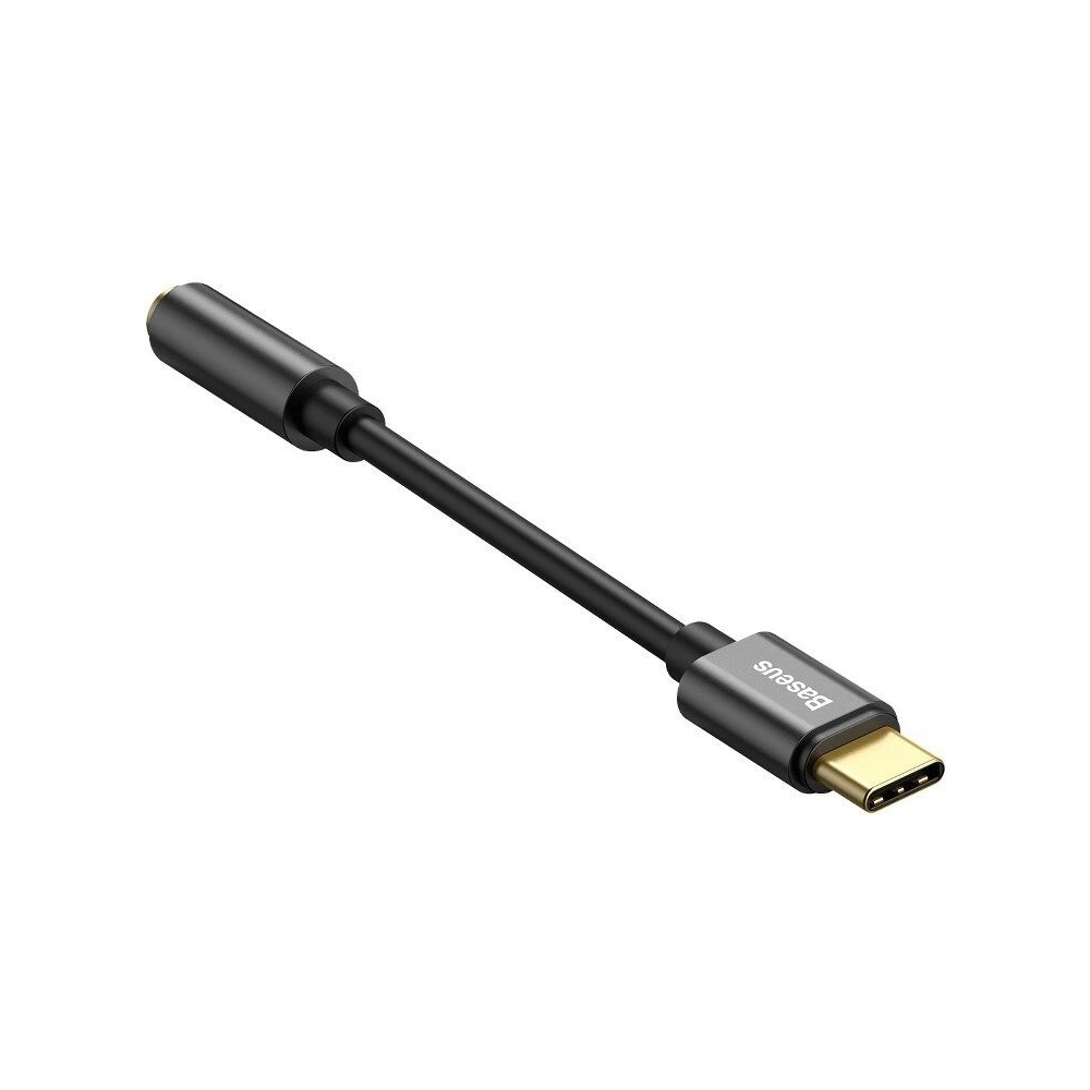 Hurtownia GSM - Adaptor audio Baseus L54 USB-C + mini jack 3,5mm (negru) - BSU799BLK - {ean13} - Hurt