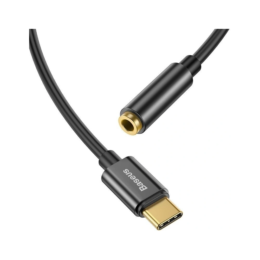Hurtownia GSM - Baseus Audio-Adapter L54 USB-C + Miniklinke 3,5mm (schwarz) - BSU799BLK - {ean13} - Hurt