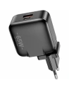 AWEI PD55-EU GaN 65W USB-A, USB-C wall charger black - Wall Chargers - Awei