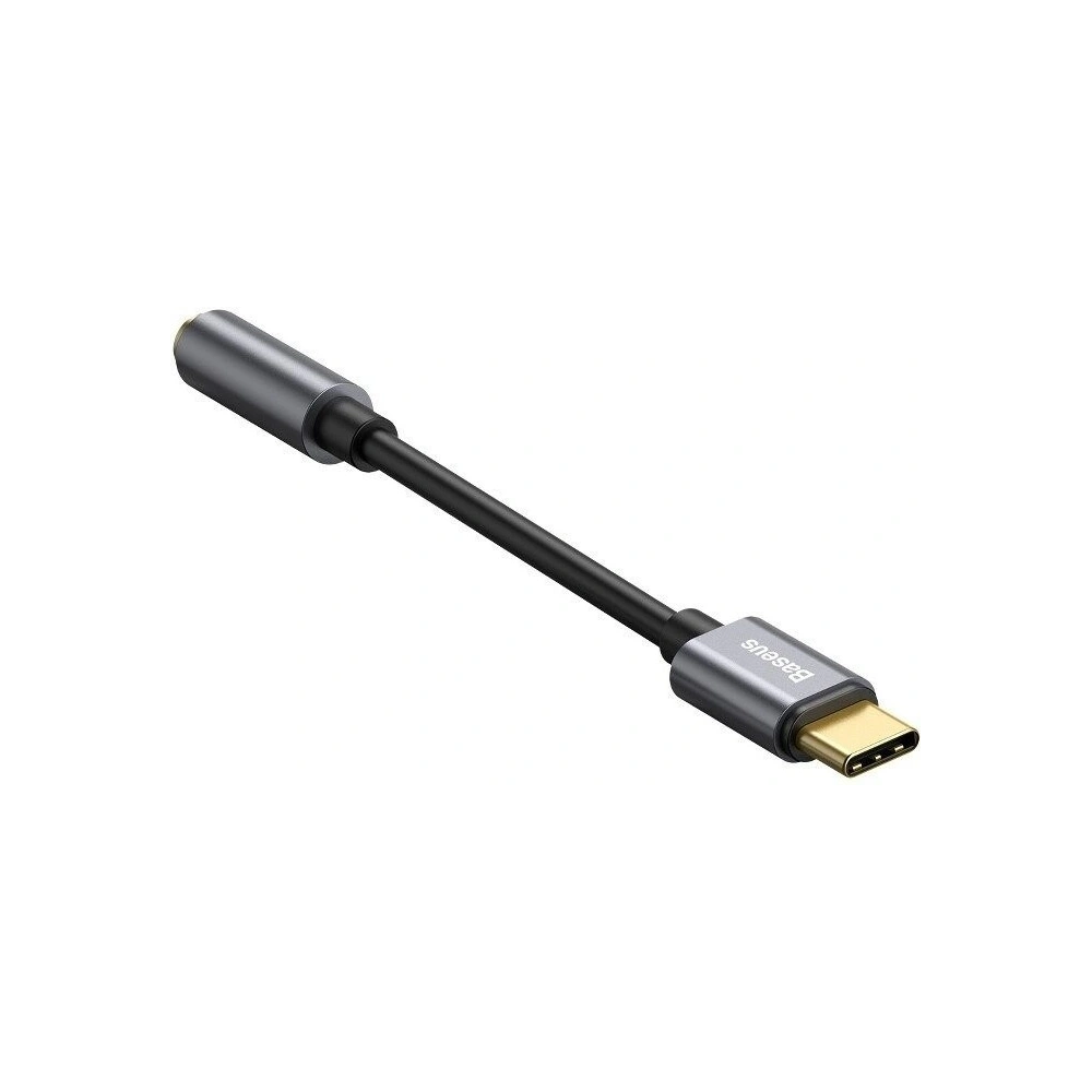 Hurtownia GSM - Adapter audio Baseus L54 USB-C + mini jack 3,5mm (szary) - BSU800GRY - {ean13} - Hurt