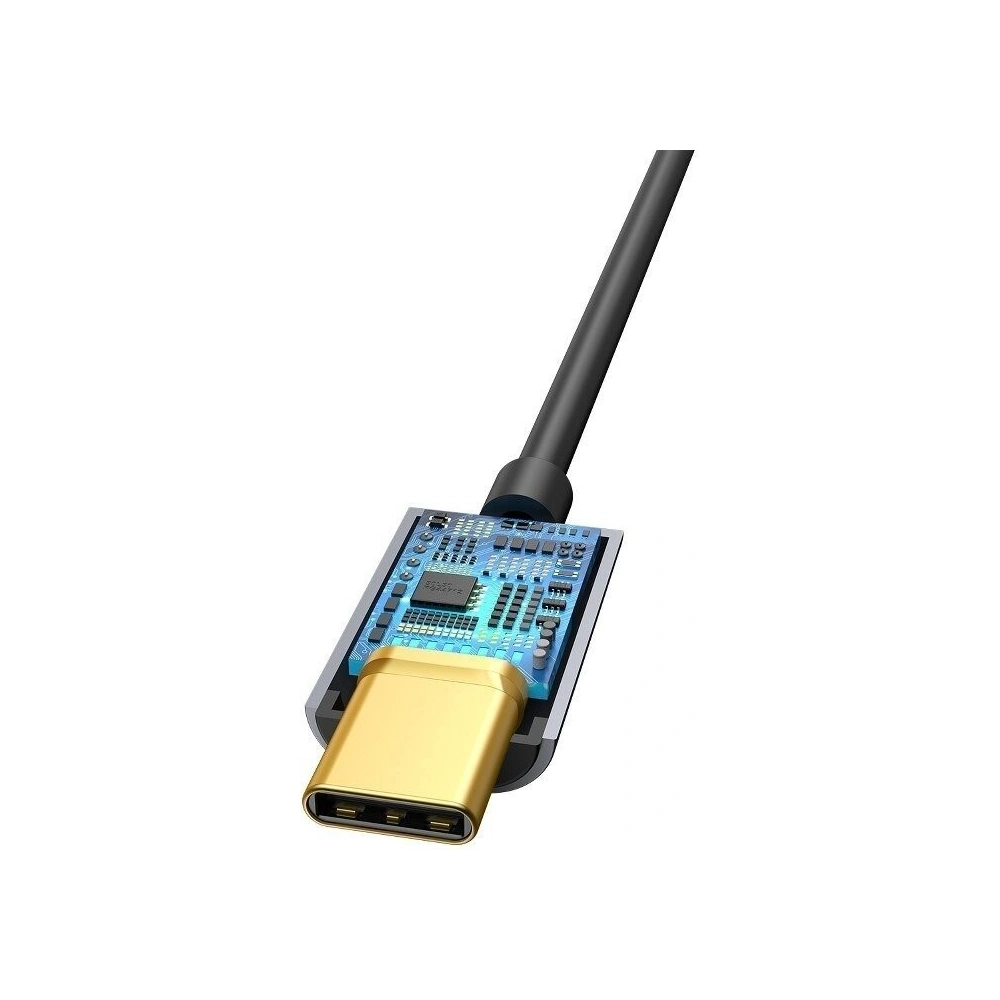 Hurtownia GSM - Adapter audio Baseus L54 USB-C + mini jack 3,5mm (szary) - BSU800GRY - {ean13} - Hurt