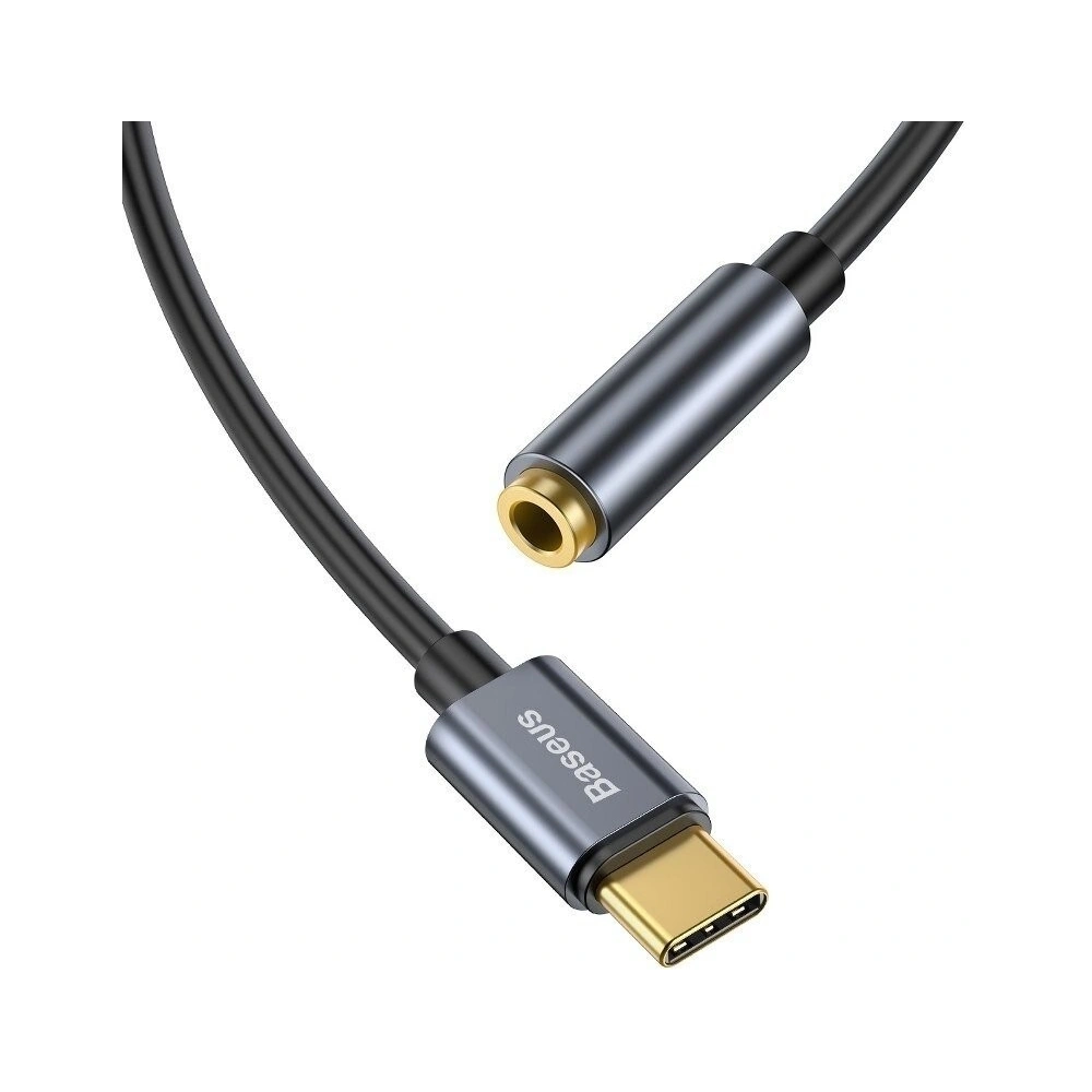 Hurtownia GSM - Adapter audio Baseus L54 USB-C + mini jack 3,5mm (szary) - BSU800GRY - {ean13} - Hurt