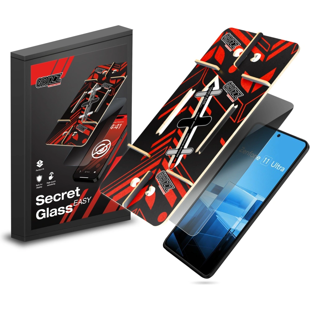 Hurtownia GSM - Sticlă de privatizare GrizzGlass SecretGlass Easy pentru Asus Zenfone 11 Ultra - GRZ10752 - {ean13} - Hurt