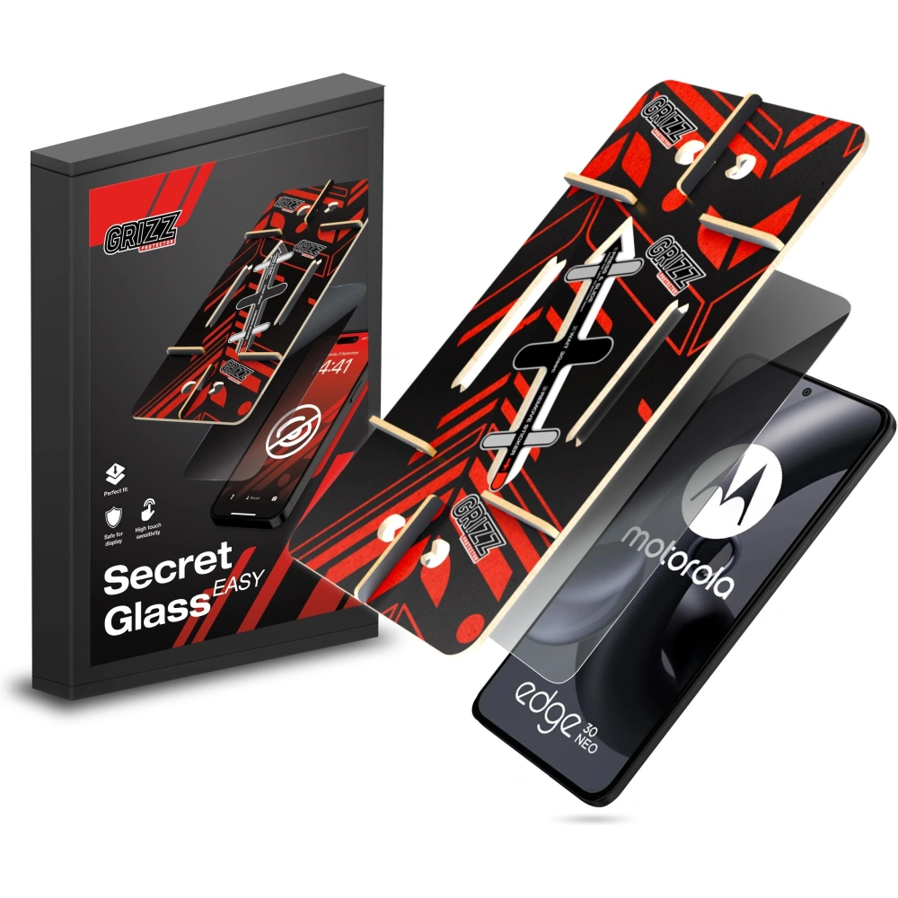 Hurtownia GSM - Sticlă de privatizare GrizzGlass SecretGlass Easy pentru Motorola Edge 30 Neo - GRZ10754 - {ean13} - Hurt