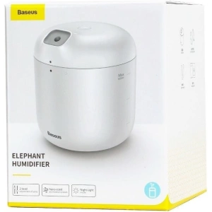 Hurtownia GSM - Nawilżacz powietrza + lampka nocna Baseus Elephant Humidifier (biały) - BSU802WHT - {ean13} - Hurt