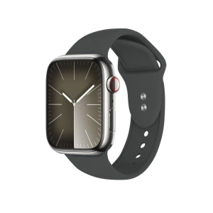 Hurtownia GSM - Pasek Crong Liquid Apple Watch 4/5/6/7/8/9/SE/Ultra 1/2 42/44/45/49mm grafitový - CRG781 - {ean13} - Hurt