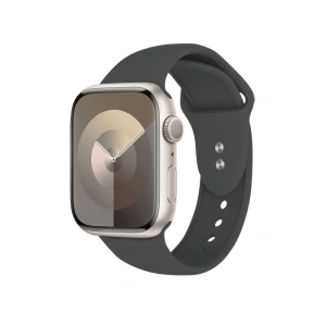 Hurtownia GSM - Pasek Crong Liquid Apple Watch 4/5/6/7/8/9/SE/Ultra 1/2 42/44/45/49mm grafitový - CRG781 - {ean13} - Hurt