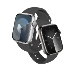 Hurtownia GSM - Pasek Crong Liquid Apple Watch 4/5/6/7/8/9/SE/Ultra 1/2 42/44/45/49mm grafitový - CRG781 - {ean13} - Hurt