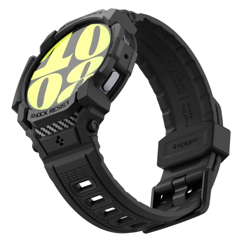 Etui Spigen Rugged Armor Pro Samsung Galaxy Watch 7 44mm Matte Black - Galaxy Watch7 44mm - Spigen