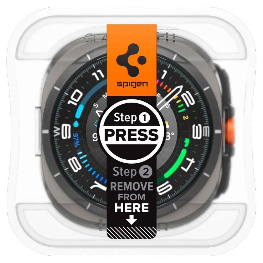 Hurtownia GSM - Tvrdé sklo Spigen GLAS.tR ez Fit Galaxy Watch Ultra 47mm Clear [2 PACK] - SPN3474 - {ean13} - Hurt