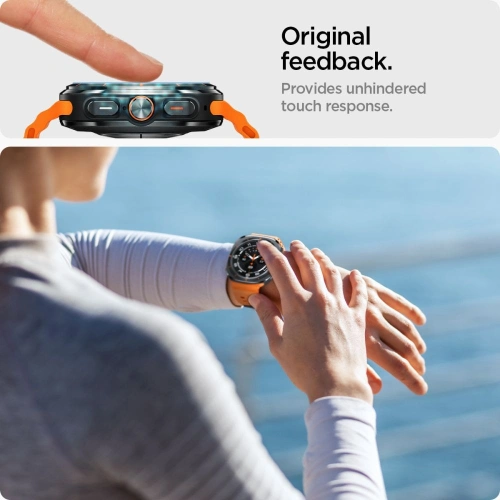 Szkło hartowane Spigen GLAS.tR ez Fit Galaxy Watch Ultra 47mm Clear [2 PACK] - Galaxy Watch Ultra - Spigen