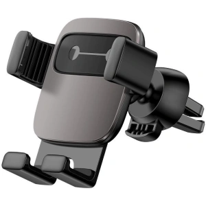 Wholesale Baseus Cube Gravity Aluminium Car Mount Air Vent Black - BSU807BLK - {ean13} - Hurt