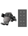 Hurtownia GSM - Uchwyt grawitacyjny Baseus Cube na kratkę, aluminiowy (czarny) - BSU807BLK - {ean13} - Hurt