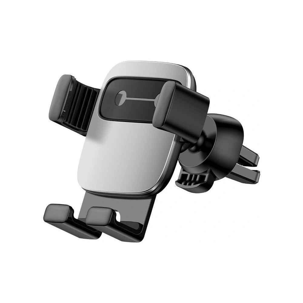 Wholesale Baseus Cube Gravity Aluminium Car Mount Air Vent Silver - BSU809SLV - {ean13} - Hurt