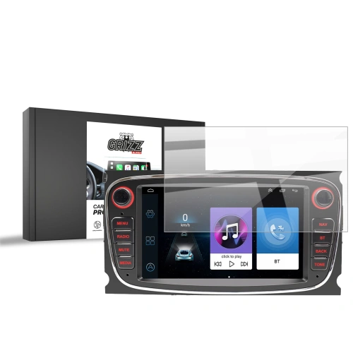 Folia ceramiczna GrizzGlass CarDisplay Protection do radia samochodowego Android 2DIN 7" Ford - Uniwersalne - GrizzGlass