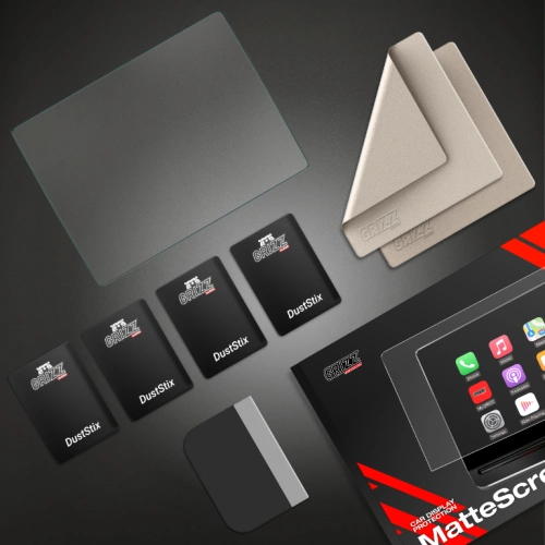 Folia matowa GrizzGlass CarDisplay Protection do radia samochodowego Android Allnoel A3453 9" - Uniwersalne - GrizzGlass