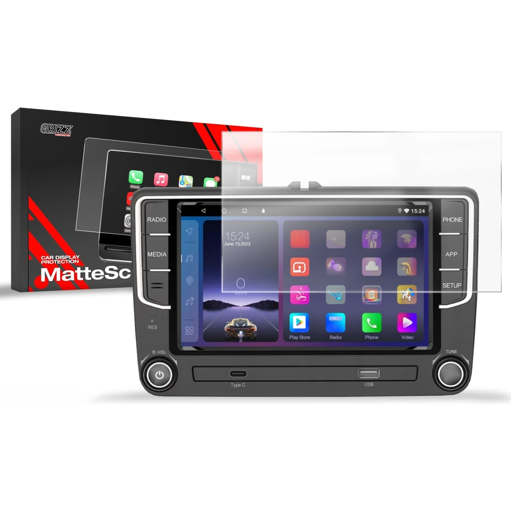 Hurtownia GSM - GrizzGlass CarDisplay Protection folie mată pentru Android 2DIN 7" Volkswagen Skoda Seat - GRZ10825 - {ean13} - Hurt