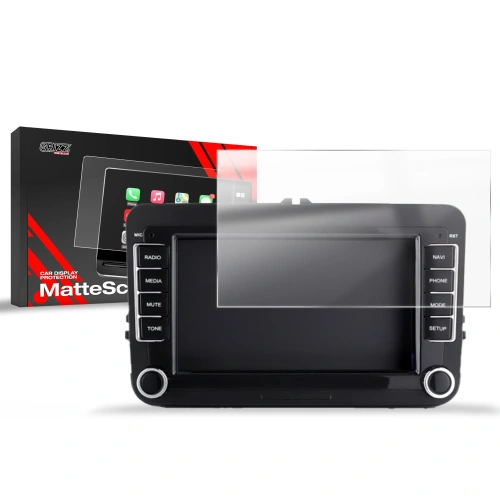 Folia matowa GrizzGlass CarDisplay Protection do radia samochodowego Android GoMedia 7021 2DIN 7" Volkswagen Skoda Seat - Uniwersalne - GrizzGlass