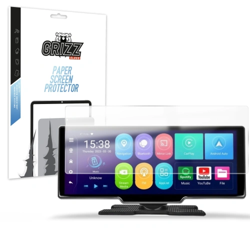 Folia matowa GrizzGlass CarDisplay Protection do radia samochodowego Android Allnoel 10,26" A3073 - Uniwersalne - GrizzGlass