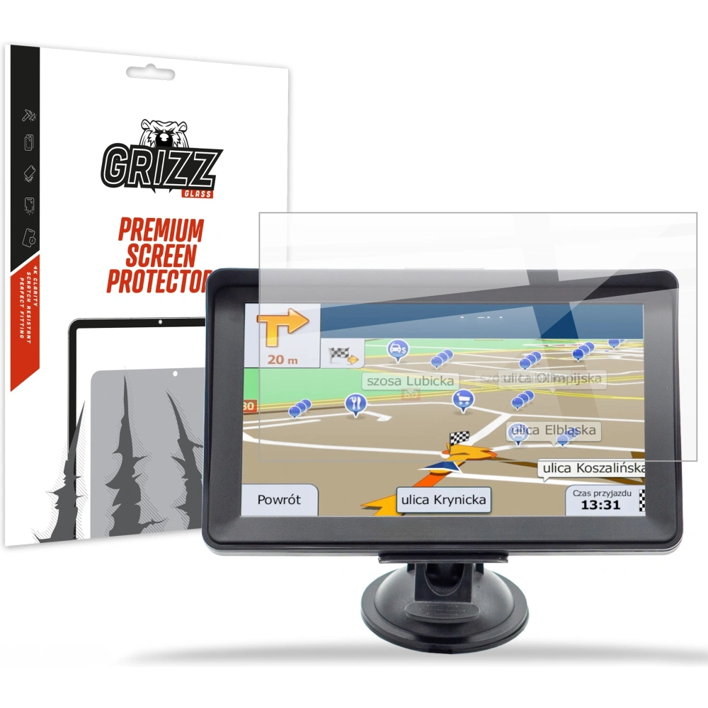Wholesale GrizzGlass CeramicFilm GPS navigation 9" iGO Primo Gps4Drive 799 - GRZ10846 - {ean13} - Hurt