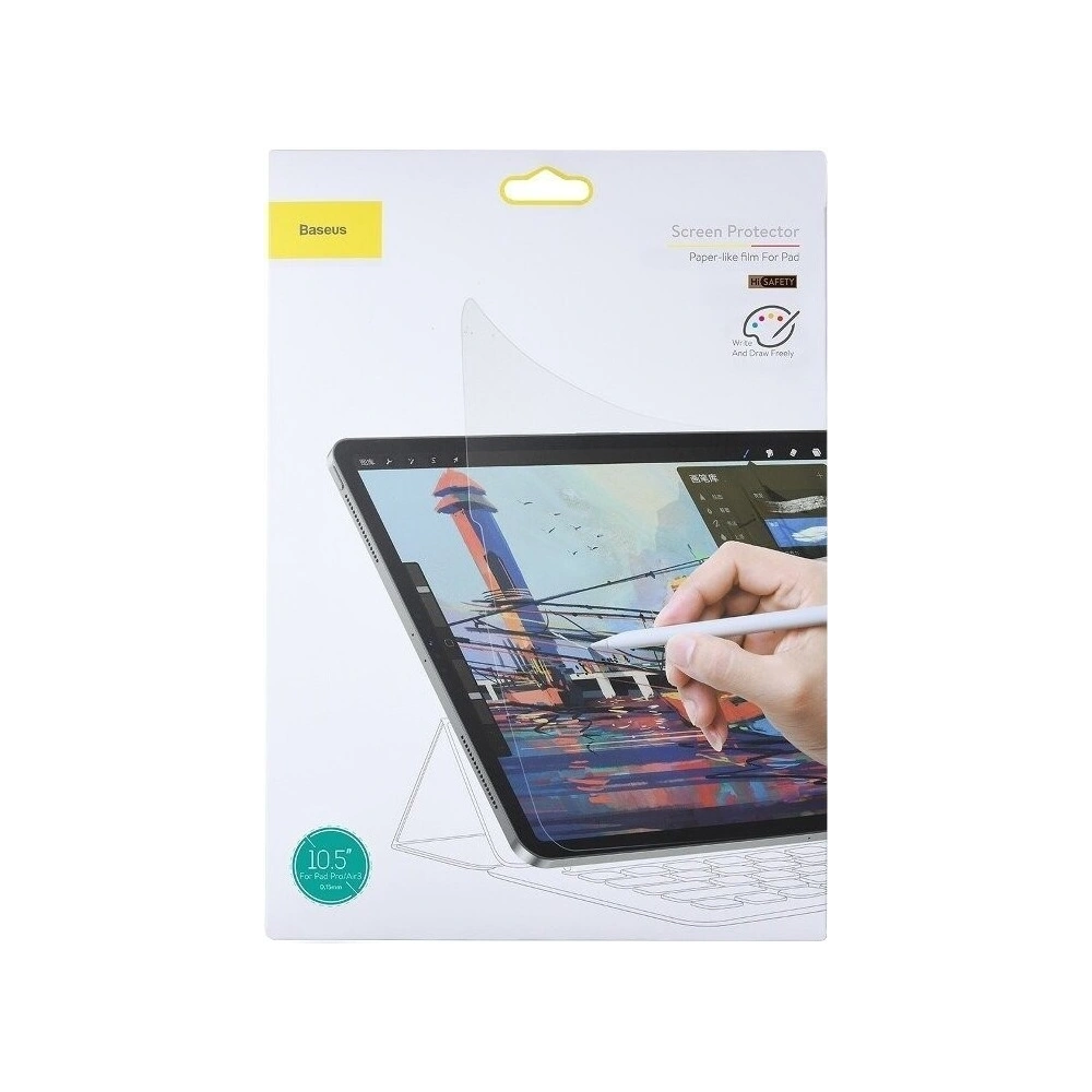 Hurtownia GSM - Matowa folia na ekran Baseus Paper-like Apple iPad Pro 10.5 2017 (2. generacji)/iPad Air 10.5 2019 (3. generacji) - BSU819 - {ean13} - Hurt