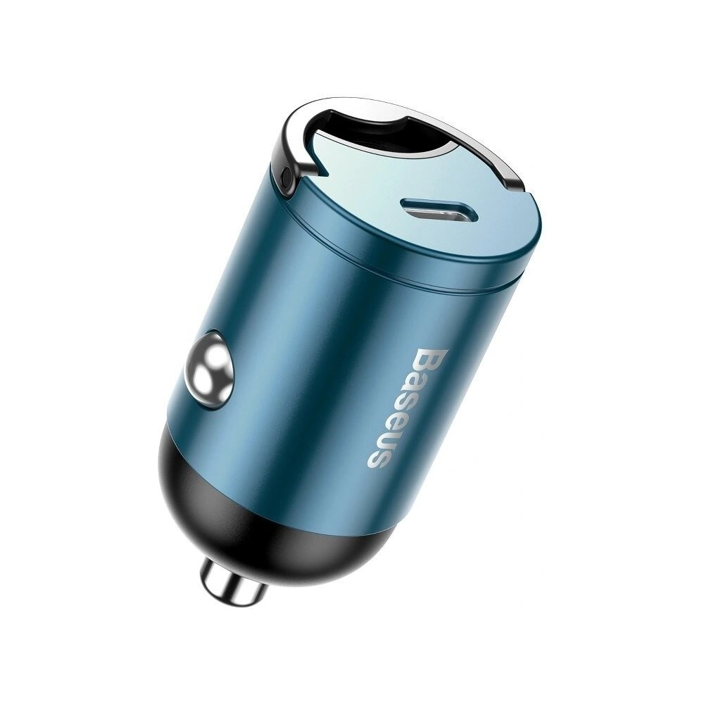 Wholesale Baseus Tiny Star Mini PPS Car Charge Type-C Port 30W Blue - BSU821BLU - {ean13} - Hurt