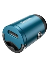 Wholesale Baseus Tiny Star Mini PPS Car Charge Type-C Port 30W Blue - BSU821BLU - {ean13} - Hurt