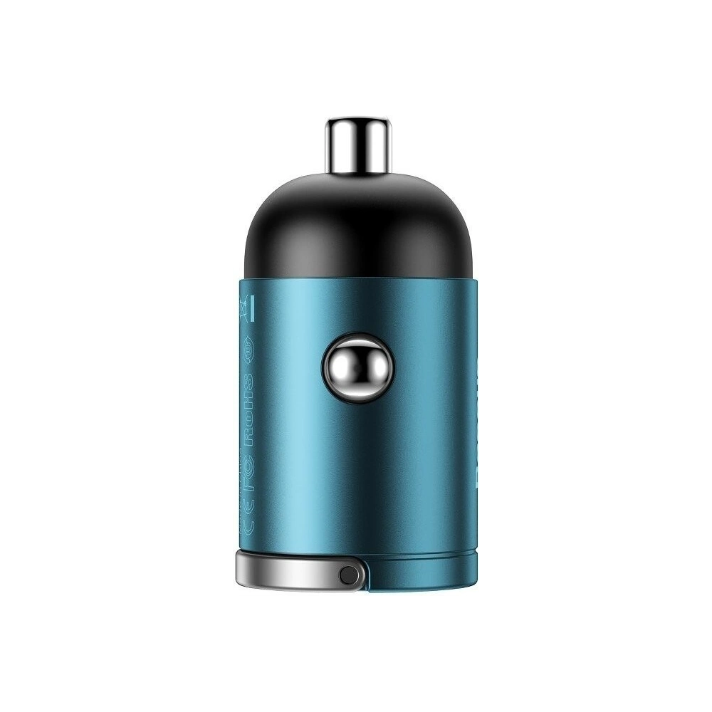 Wholesale Baseus Tiny Star Mini PPS Car Charge Type-C Port 30W Blue - BSU821BLU - {ean13} - Hurt