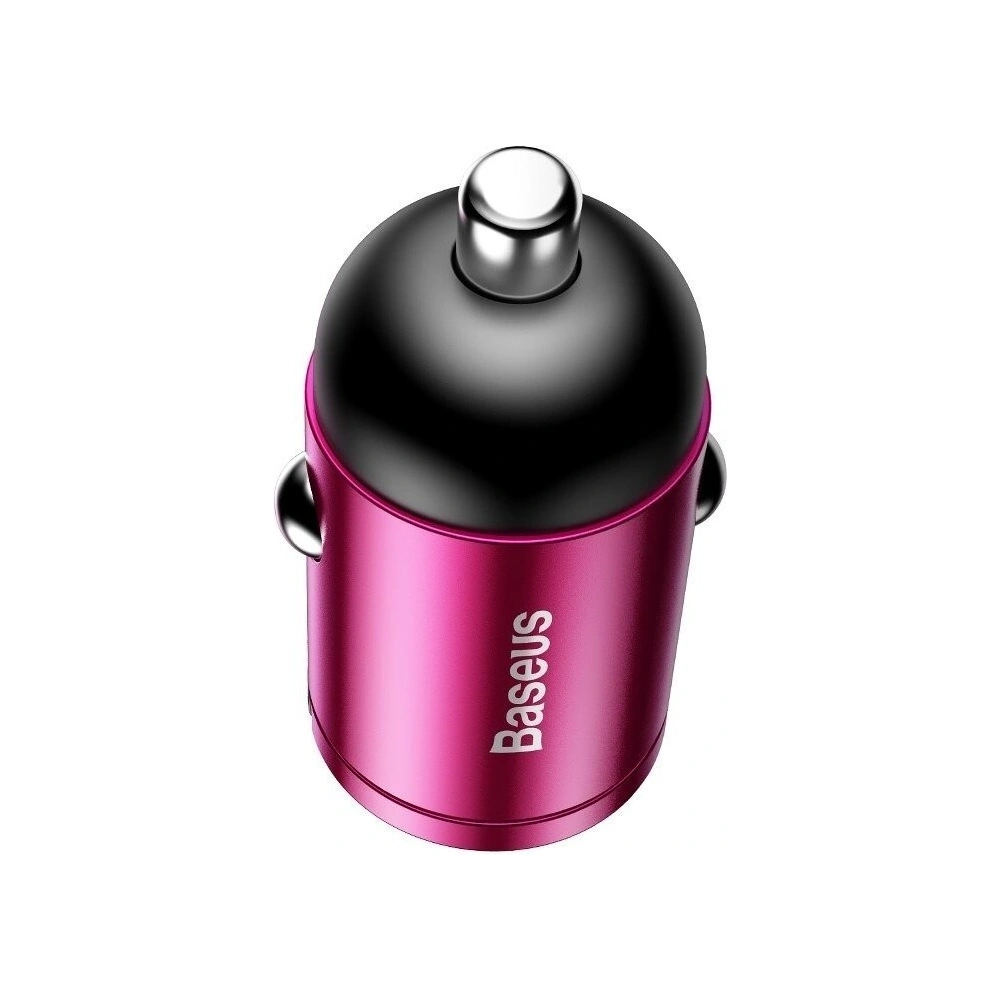 Hurtownia GSM - Mini ładowarka samochodowa Baseus Tiny Star USB-C, QC 4.0+, PD, 30W (różowa) - BSU822PNK - {ean13} - Hurt