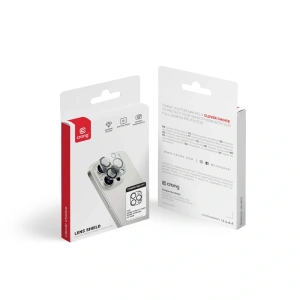 Szkło na obiektyw aparatu Crong Lens Shield Apple iPhone 16 Pro / 16 Pro Max - iPhone 16 Pro - Crong