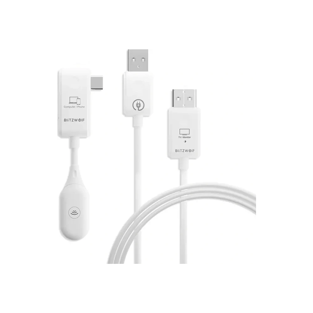 Wholesale BlitzWolf BW-CS7 USB-C Wireless Transmitter/Receiver, 1080p60Hz - BLZ601 - {ean13} - Hurt