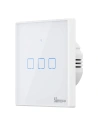 Hurtownia GSM - Comutator de lumină tactil WiFi + RF 433 Sonoff T2 EU TX (3 canale) versiune nouă - SNF168 - {ean13} - Hurt