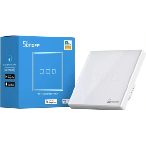 Hurtownia GSM - Dotykový WiFi + RF 433 spínač světla Sonoff T2 EU TX (3-kanálový) nová verze - SNF168 - {ean13} - Hurt