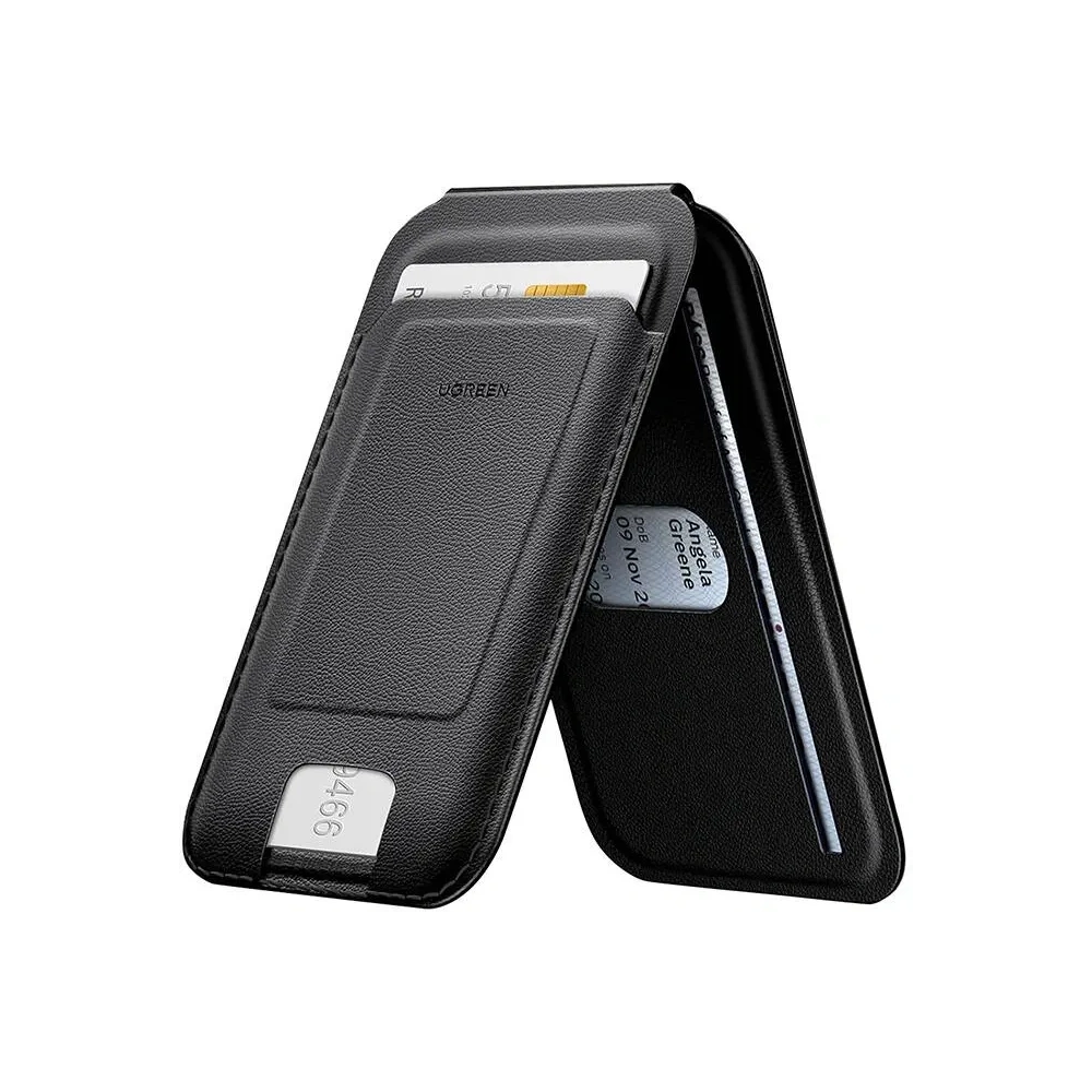 Hurtownia GSM - Uniwersalny portfel magnetyczny z funkcją podstawki UGREEN LP836 MagSafe czarny - UGR1889 - {ean13} - Hurt