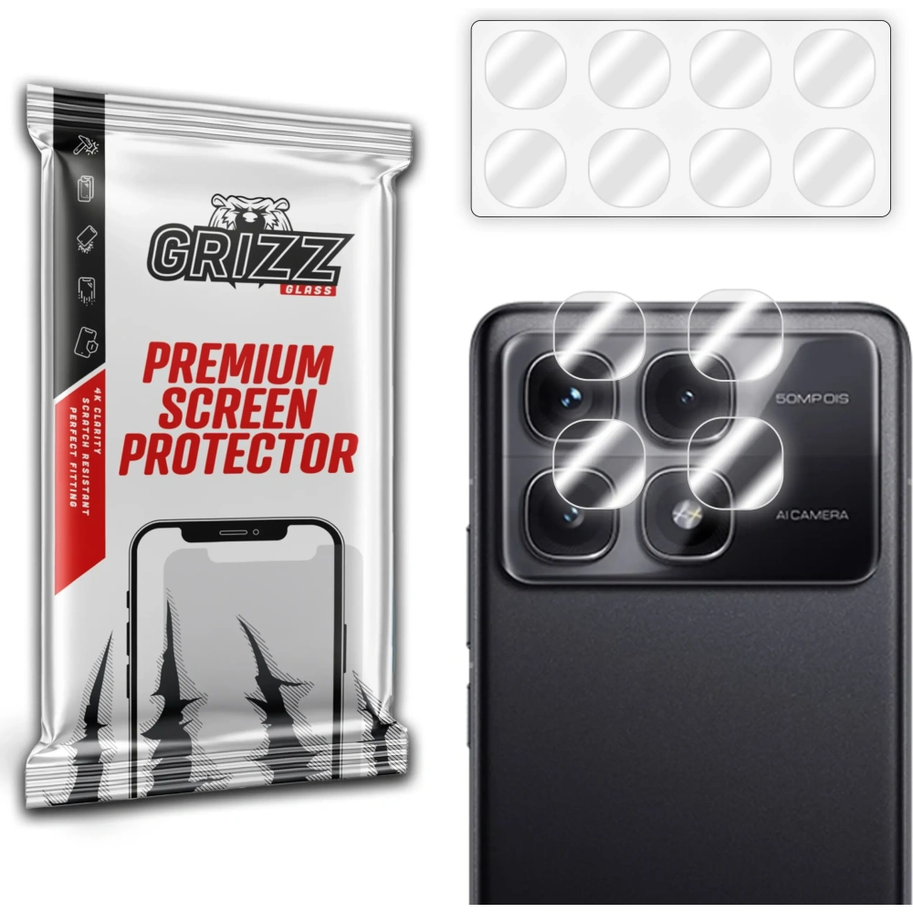 Wholesale GrizzGlass HybridGlass Camera Glass for Xiaomi Redmi K70 Ultra - GRZ10897 - {ean13} - Hurt