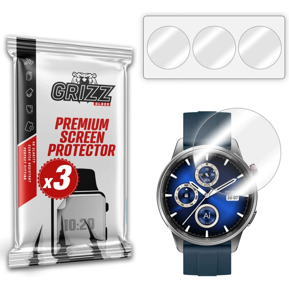 Hurtownia GSM - Folyadék hidrogel GrizzGlass hidrofilm a Realme Watch S2-höz - GRZ10919 - {ean13} - Hurt