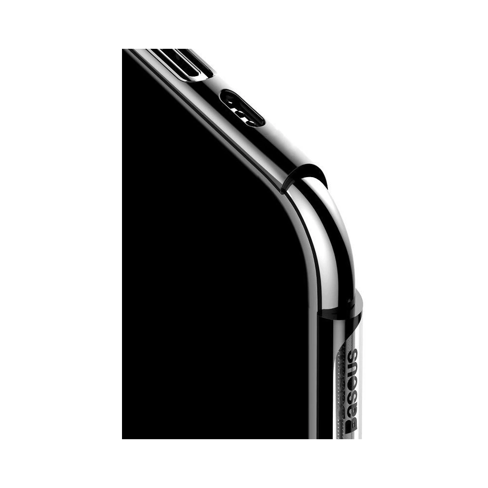 Hurtownia GSM - Przezroczyste etui Baseus Shining Case do iPhone 11 Pro Max 6,5 (czarne) - BSU827BLK - {ean13} - Hurt