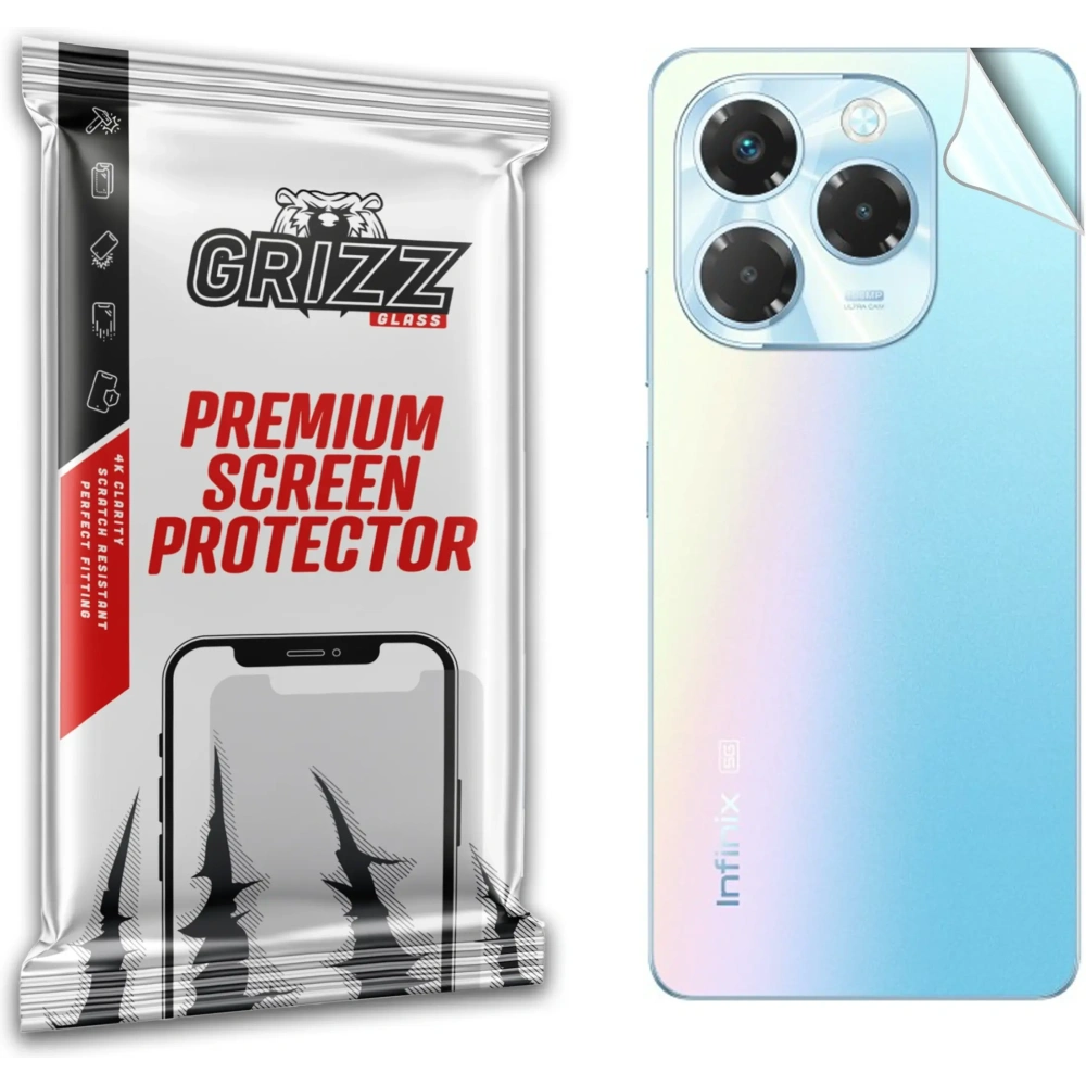 Hurtownia GSM - Folie auf der Rückseite GrizzGlass SatinSkin für Infinix Note 40X - GRZ10932 - {ean13} - Hurt