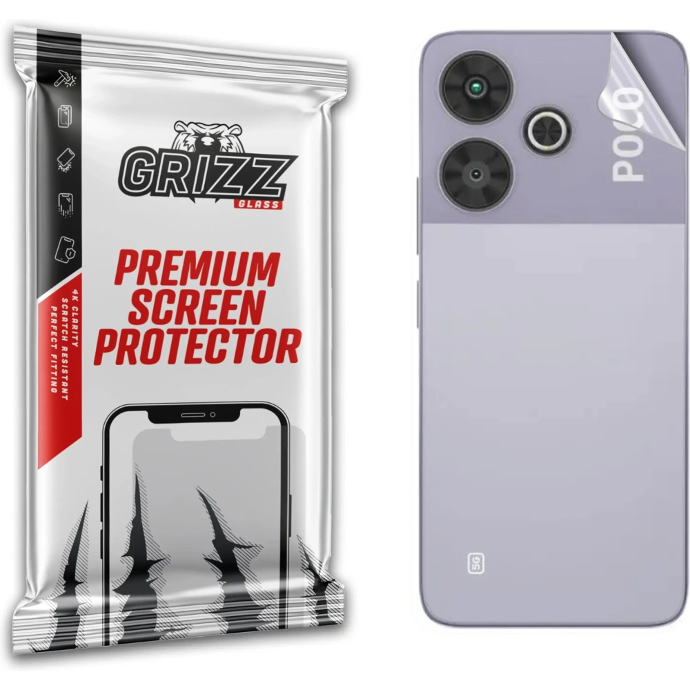 Hurtownia GSM - Folie für die Rückseite GrizzGlass SatinSkin für Xiaomi POCO M6 Plus 5G - GRZ10933 - {ean13} - Hurt
