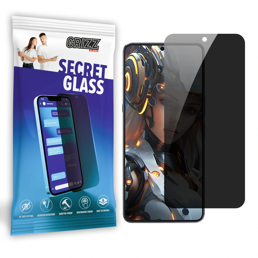 Szkło prywatyzujące GrizzGlass SecretGlass do Cubot Max 5 - Cubot - GrizzGlass