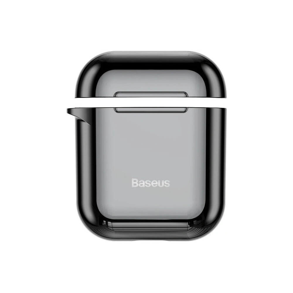 Wholesale Baseus Shining Hook Case For AirPods 1/2nd Generation Black - BSU829BLK - {ean13} - Hurt
